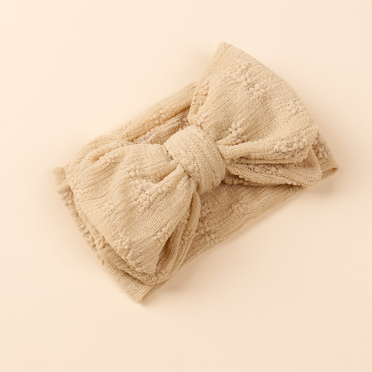 FHML-2288 Single Color Tulle Bow Hairband Wholesale