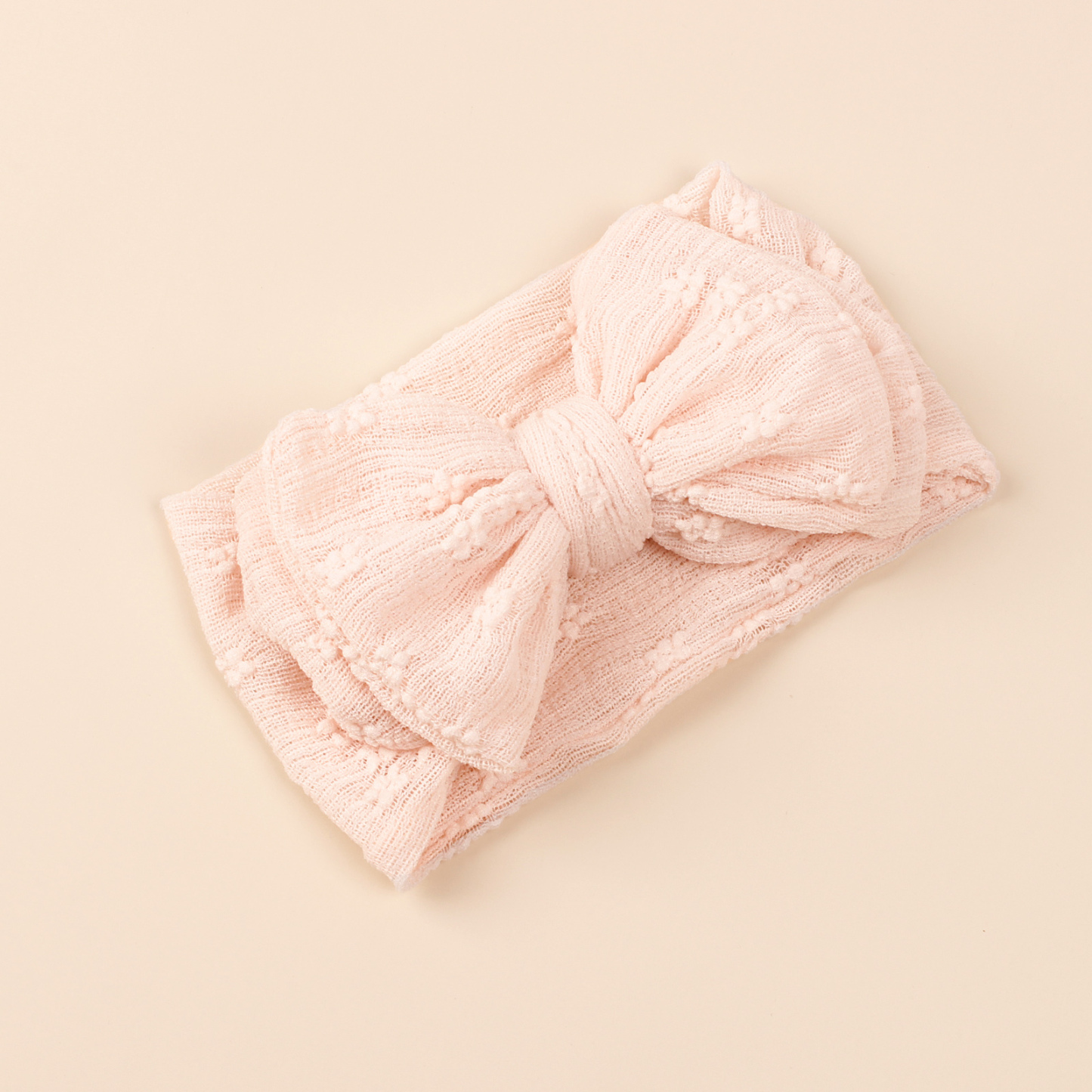 FHML-2288 Single Color Tulle Bow Hairband Wholesale