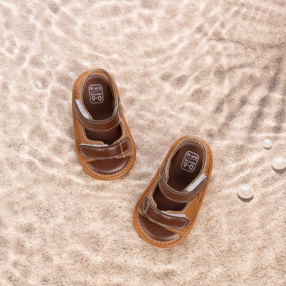 CG5252 Baby Sandals PUPVC Sole Comfortable Lightweight Breathable Summer Infant Shoes for Boys Girls Toddlers