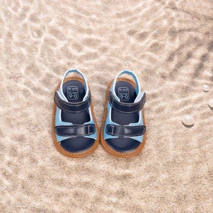 CG5252 Baby Sandals PUPVC Sole Comfortable Lightweight Breathable Summer Infant Shoes for Boys Girls Toddlers