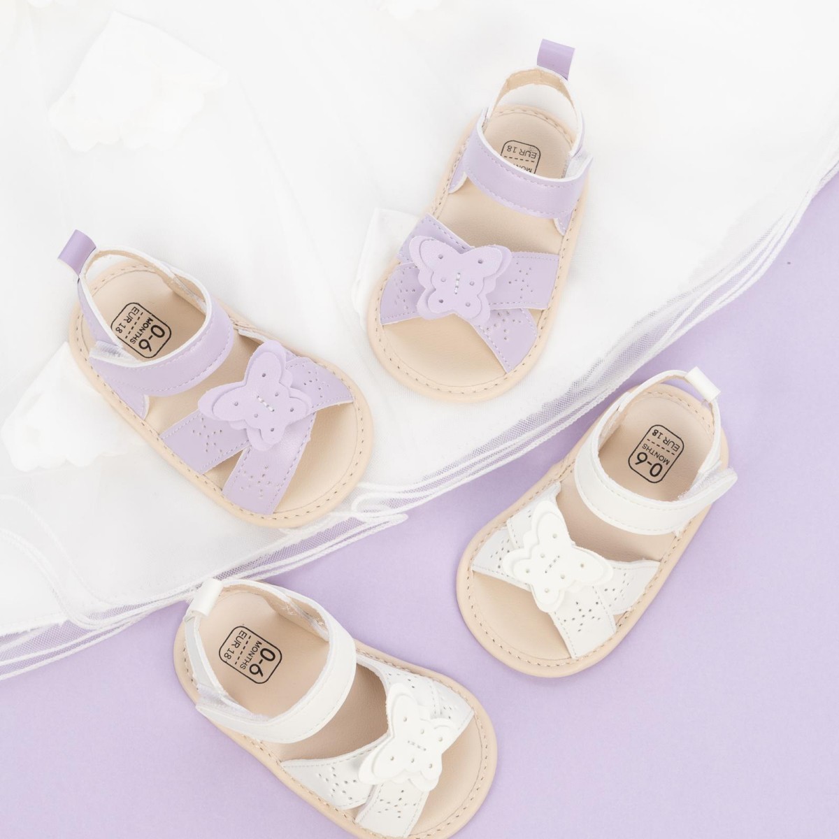 CG5253 Baby Sandals PUPUSole Comfortable Lightweight Breathable Summer Infant Shoes for Boys Girls