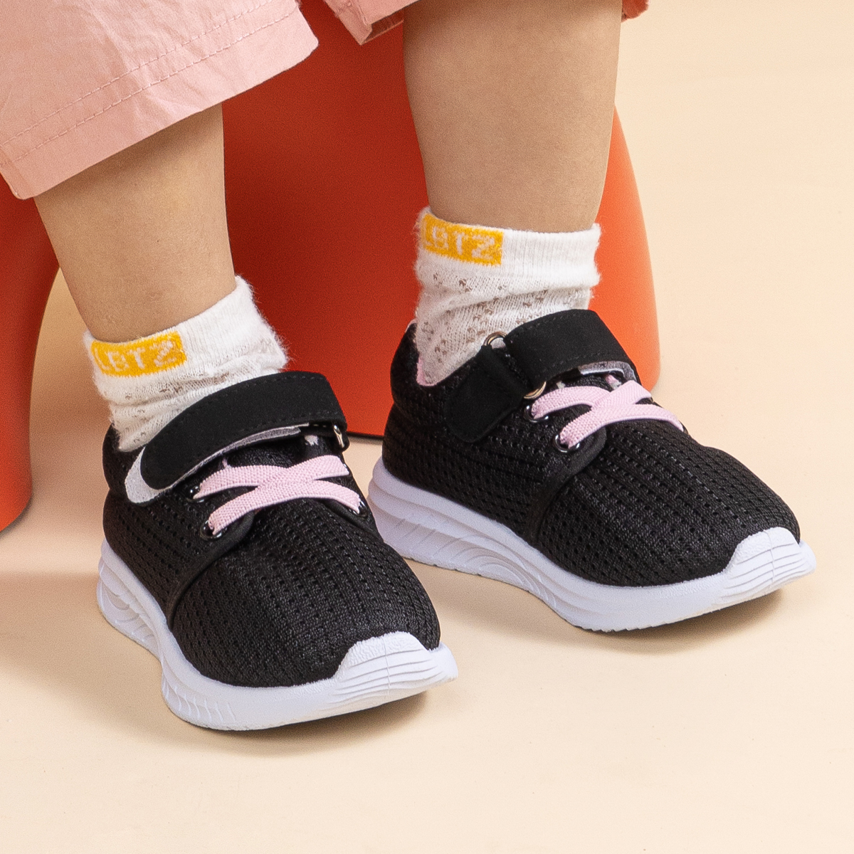 CG5104 Wholesale Breathable Casual Shoes With Velcro For Infant