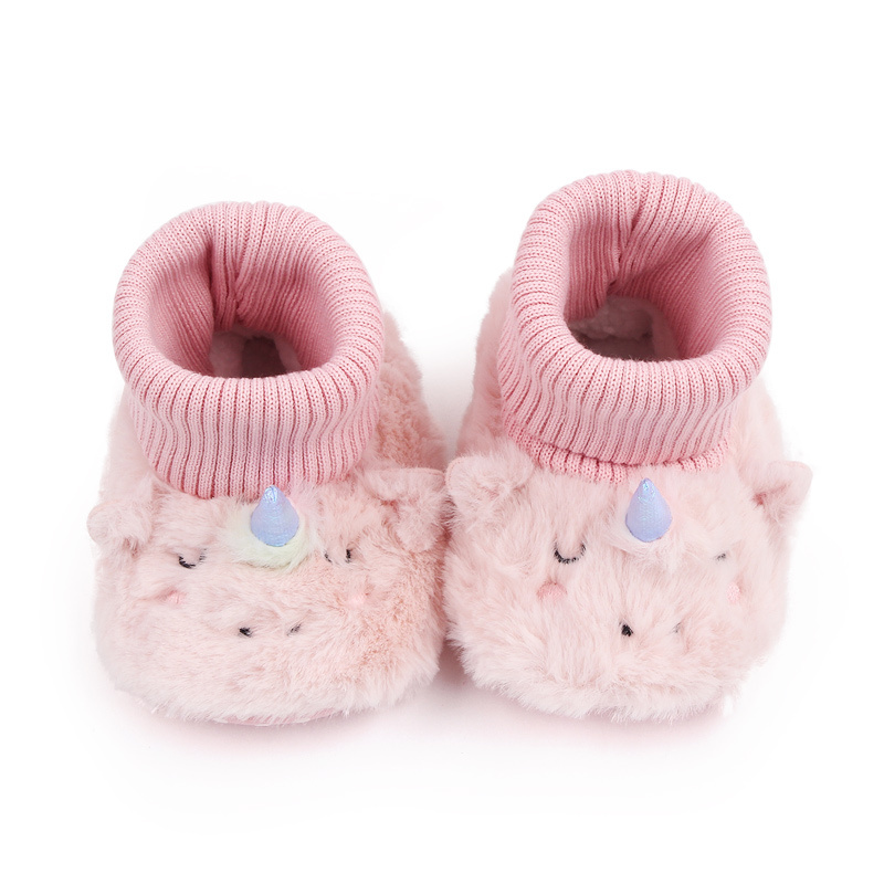 mybc2266 Wholesale Christmas Style Warm Cotton Cute Baby Booties