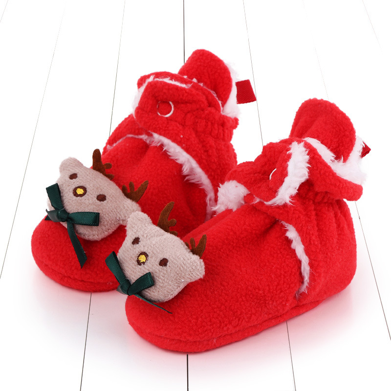 myd2499 Winter Christmas Cute Infant Booties Wholesale