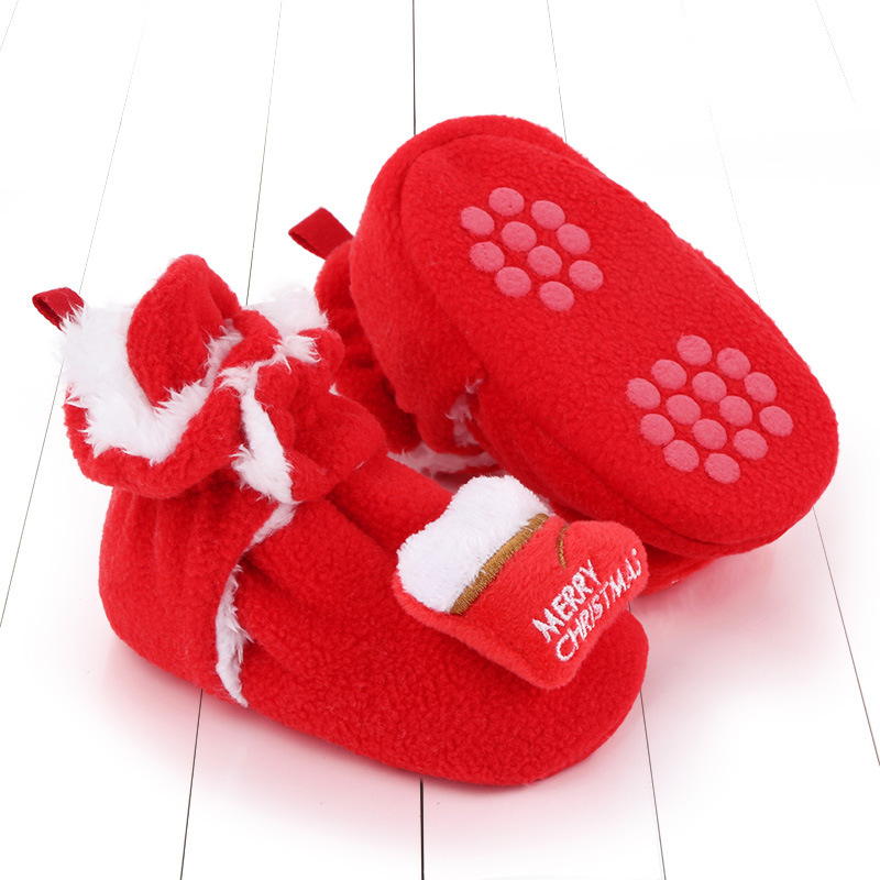 myd2499 Winter Christmas Cute Infant Booties Wholesale