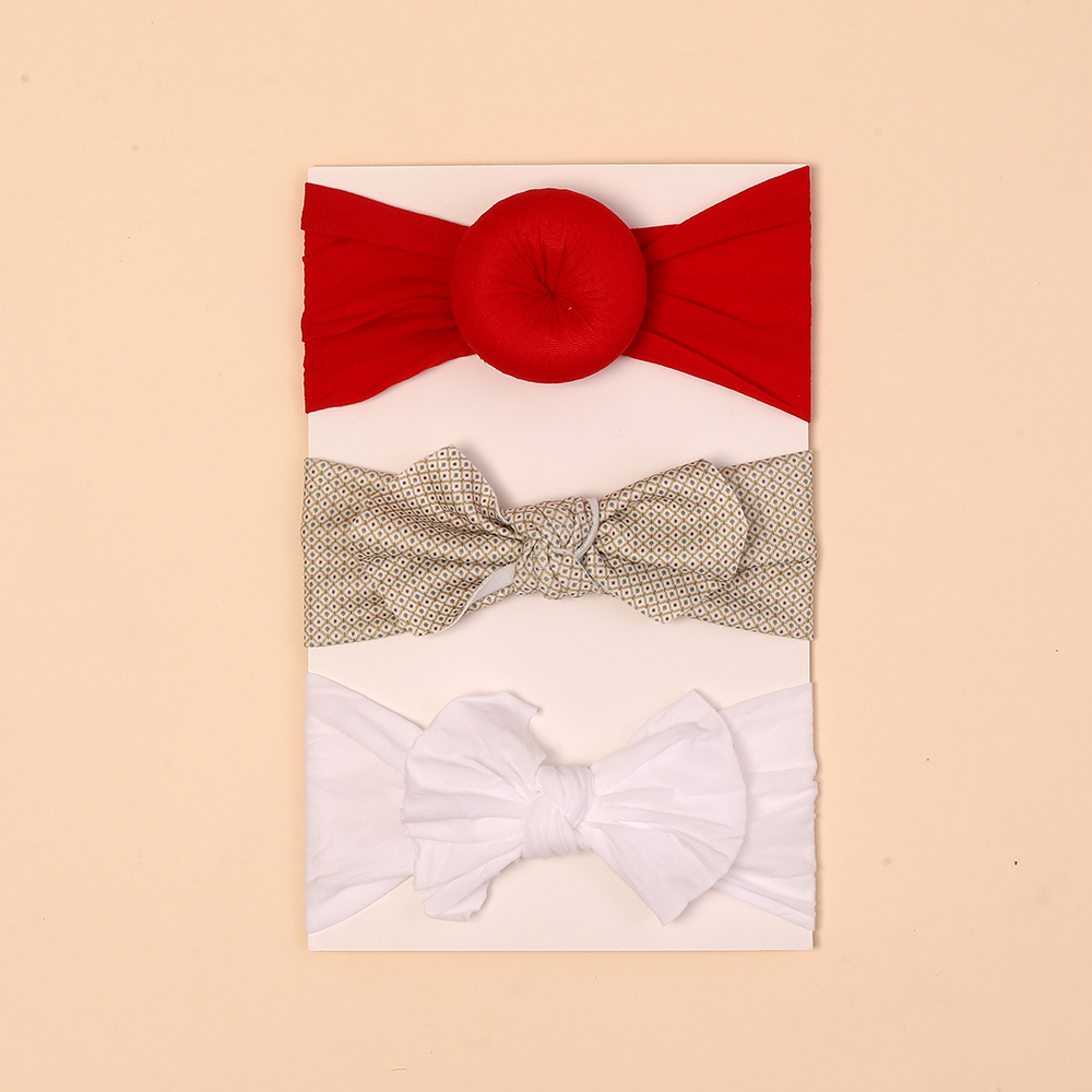 NSFB-8419 Wholesale Loose Stretch Bow Hairband