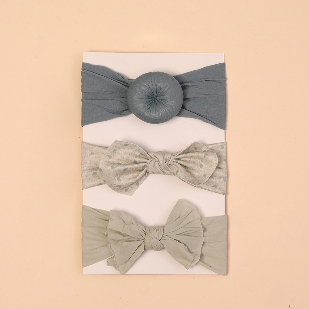 NSFB-8419 Wholesale Loose Stretch Bow Hairband