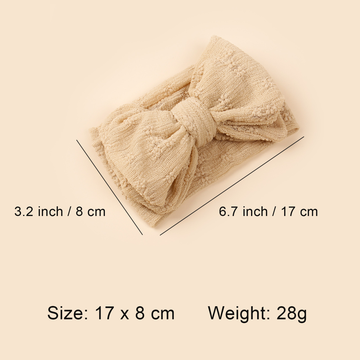 FHML-2288 Single Color Tulle Bow Hairband Wholesale