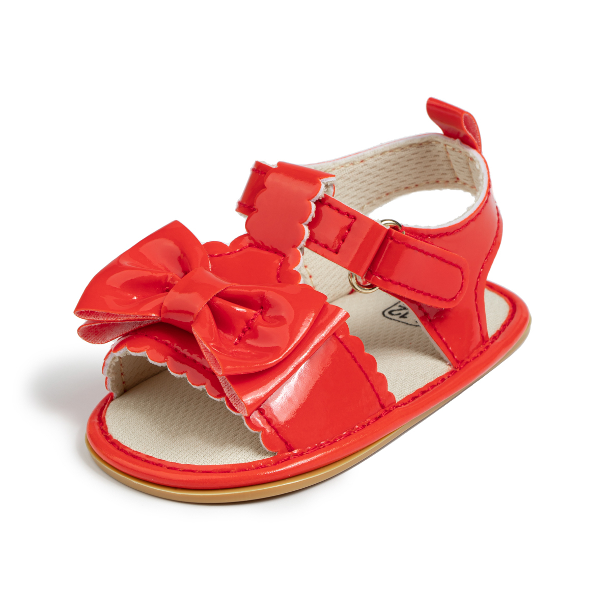 Bow-knot PU Lining & Rubber Sole Baby Sandals Wholesale-JZ Baby