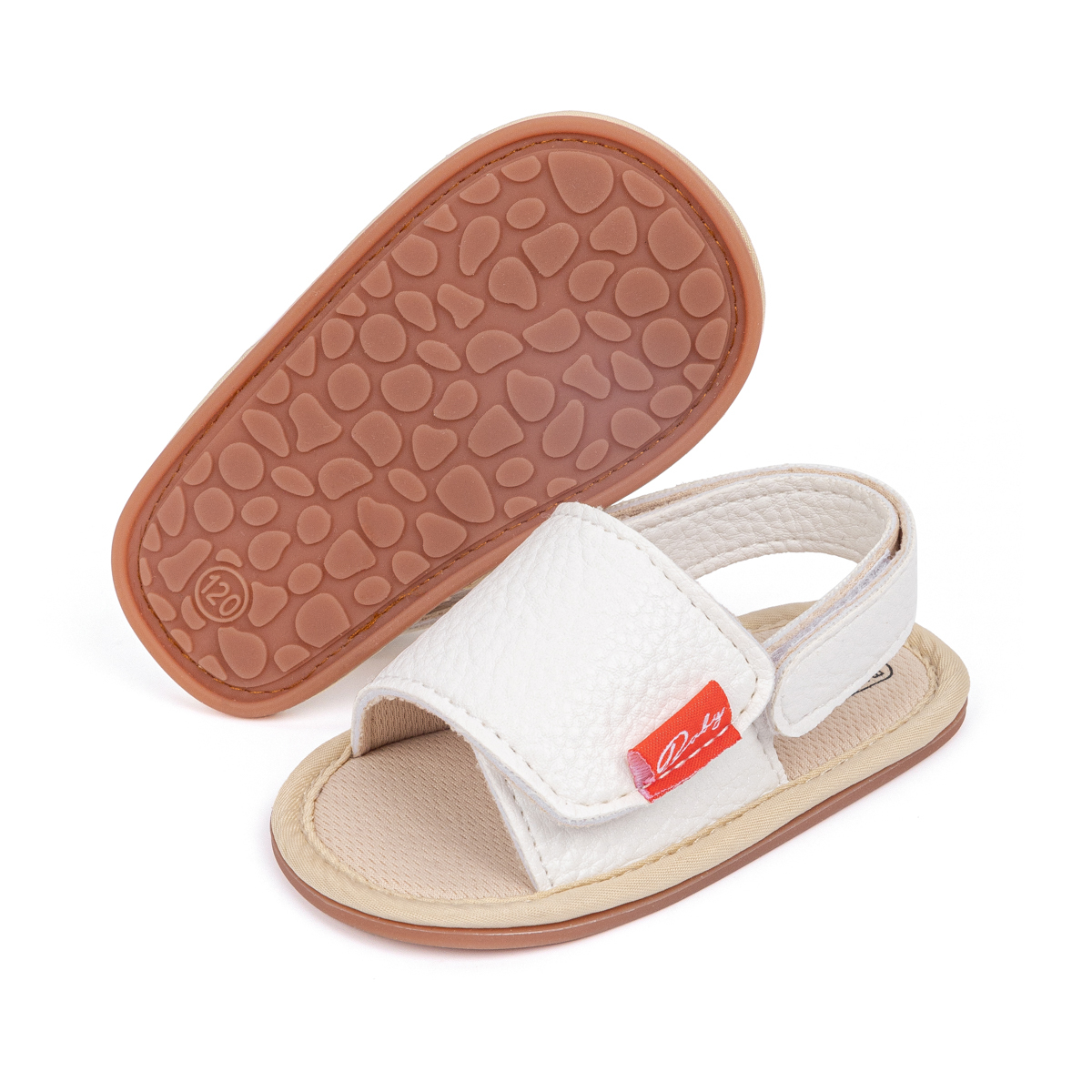 Big Velcro Easy To Wear Baby Sandals Wholesale-JZ Baby
