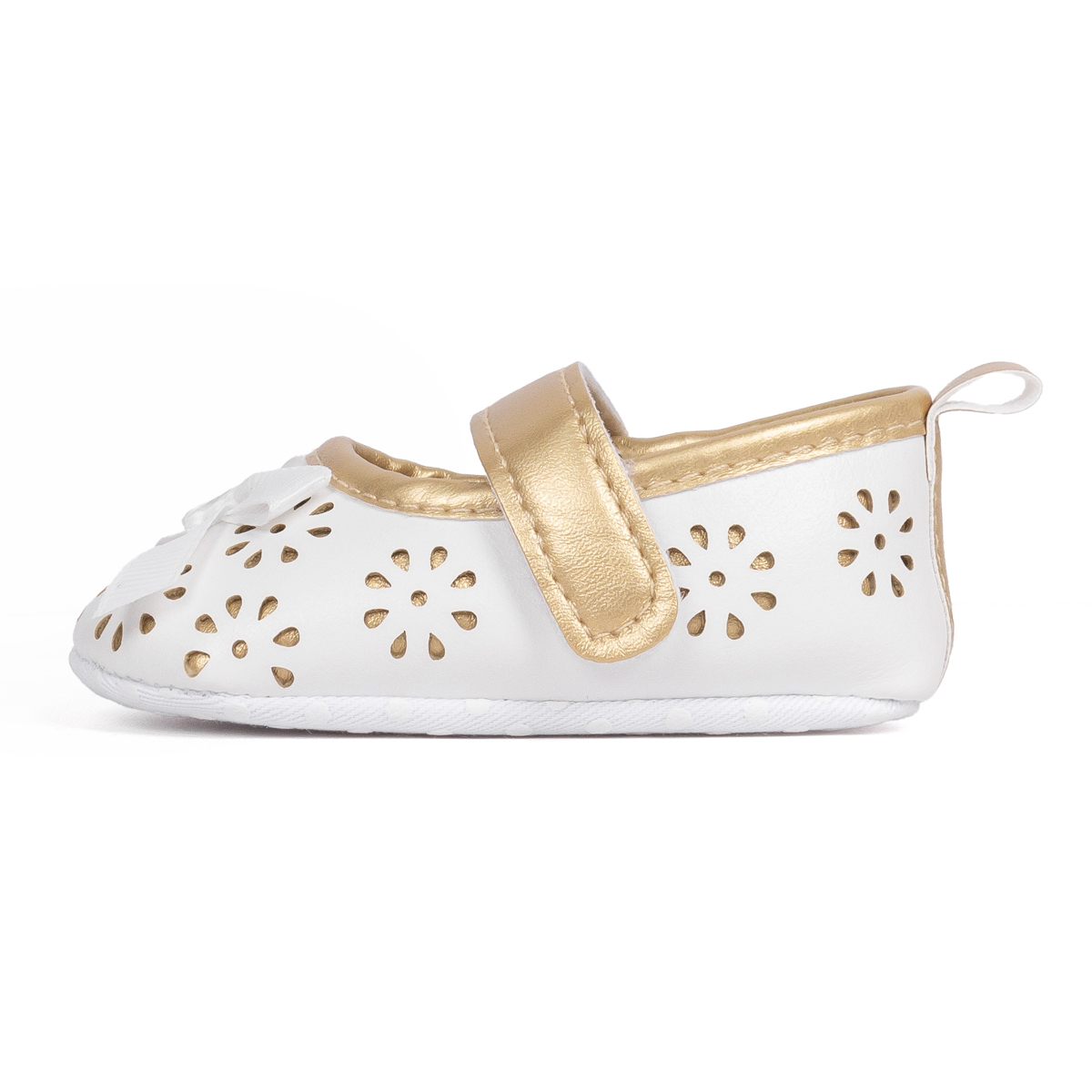 PT5327 Flower Bow-Knot Style Infant Breathable Dress Shoes Wholesale