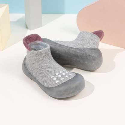 Meckior Baby Sock Shoes Baby Walking Shoes Infant Non-Slip Breathable Slippers Soft Rubber Sole Sneakers for Baby Boys Girls