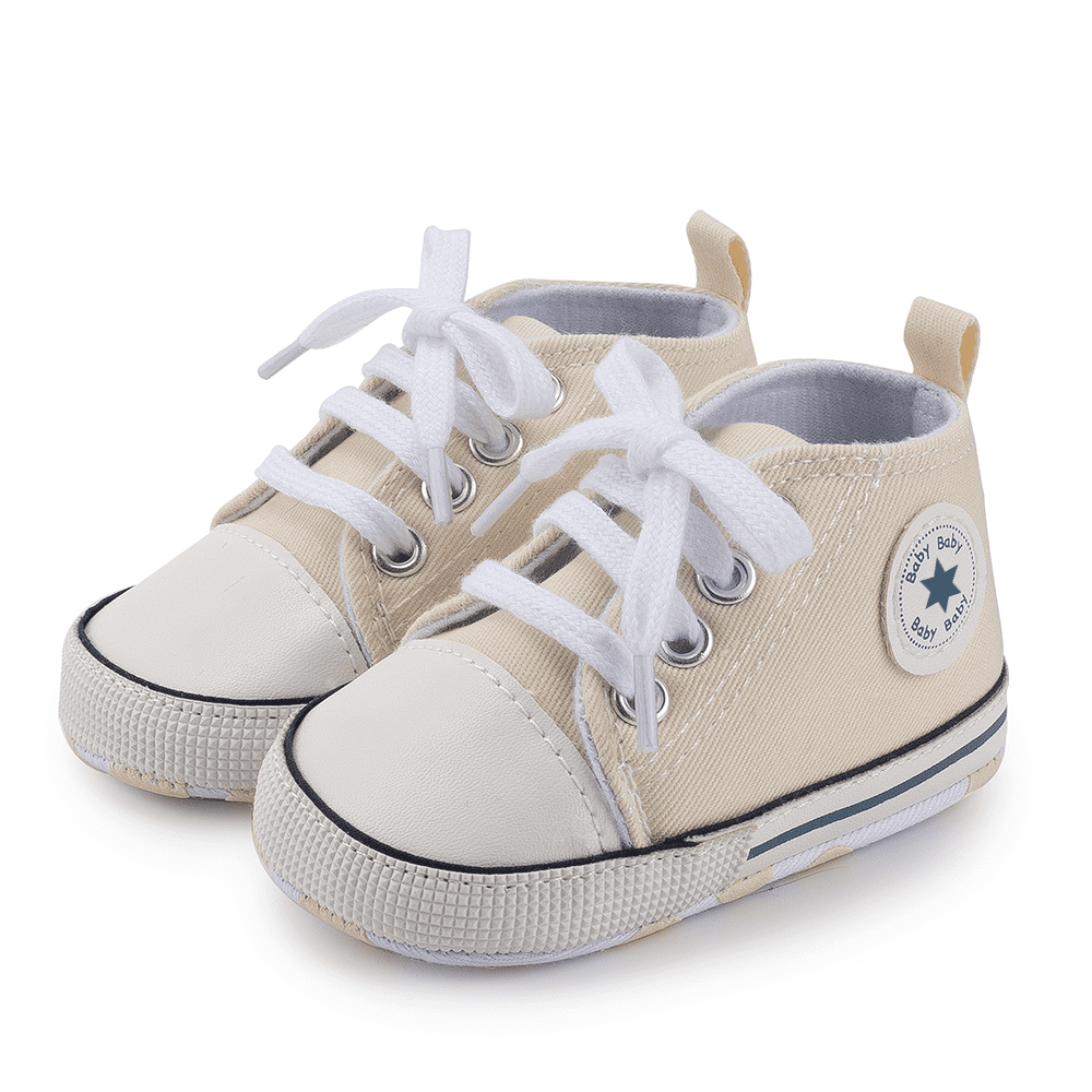 Bonario Baby Girls Boys Shoes Infant Canvas Shoes Casual Sneakers for First Walkers 3-18 Months