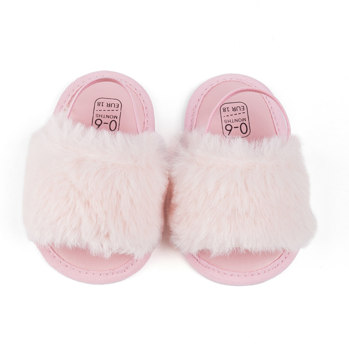 PT5221 Soft Sole Toddler Plush Slippers Wholesale