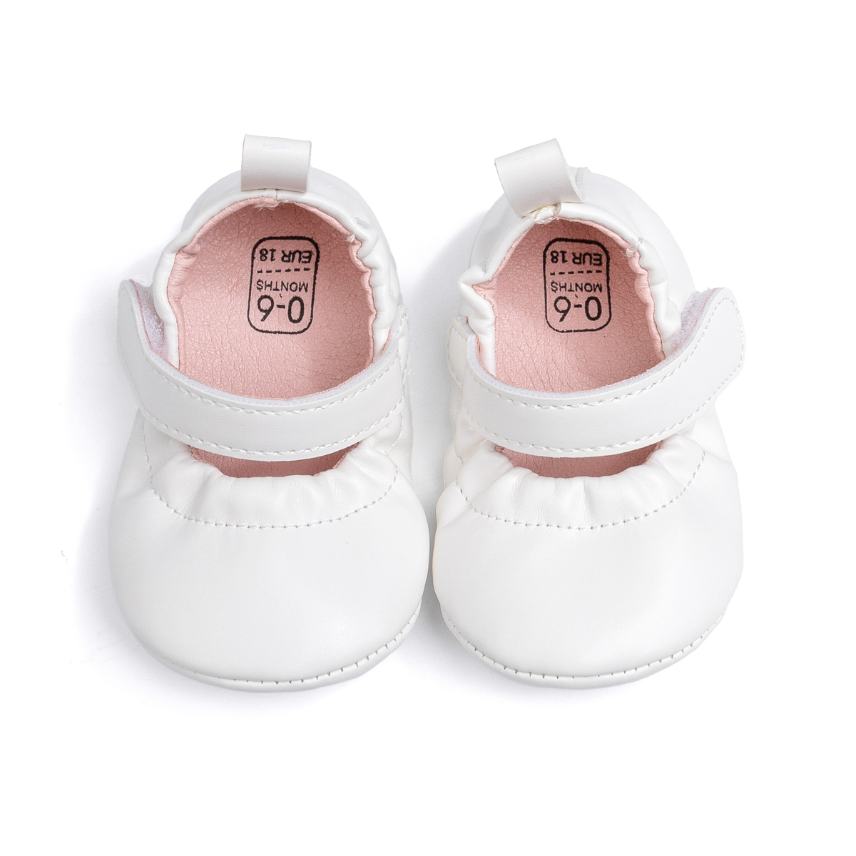 CG5341 Baby Princess Shoes PUPVC Sole Comfortable Soft Non-Slip Cute Design for Toddlers Girls First Walking Shoes
