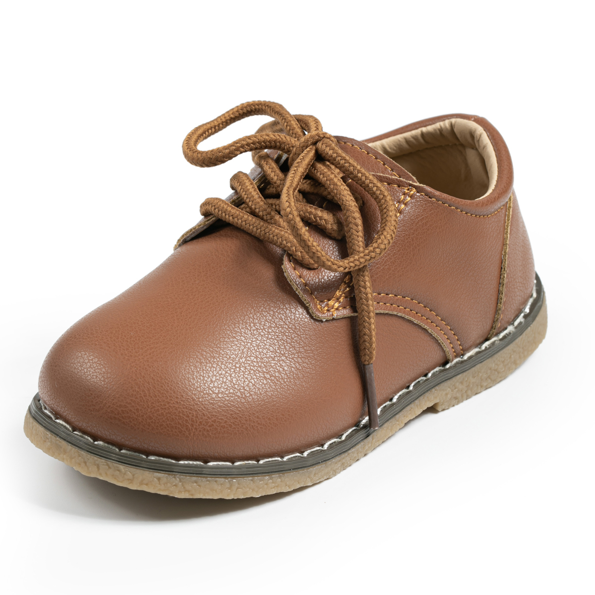 HM1817 Kids Strappy Leather Shoes For School Wholesale