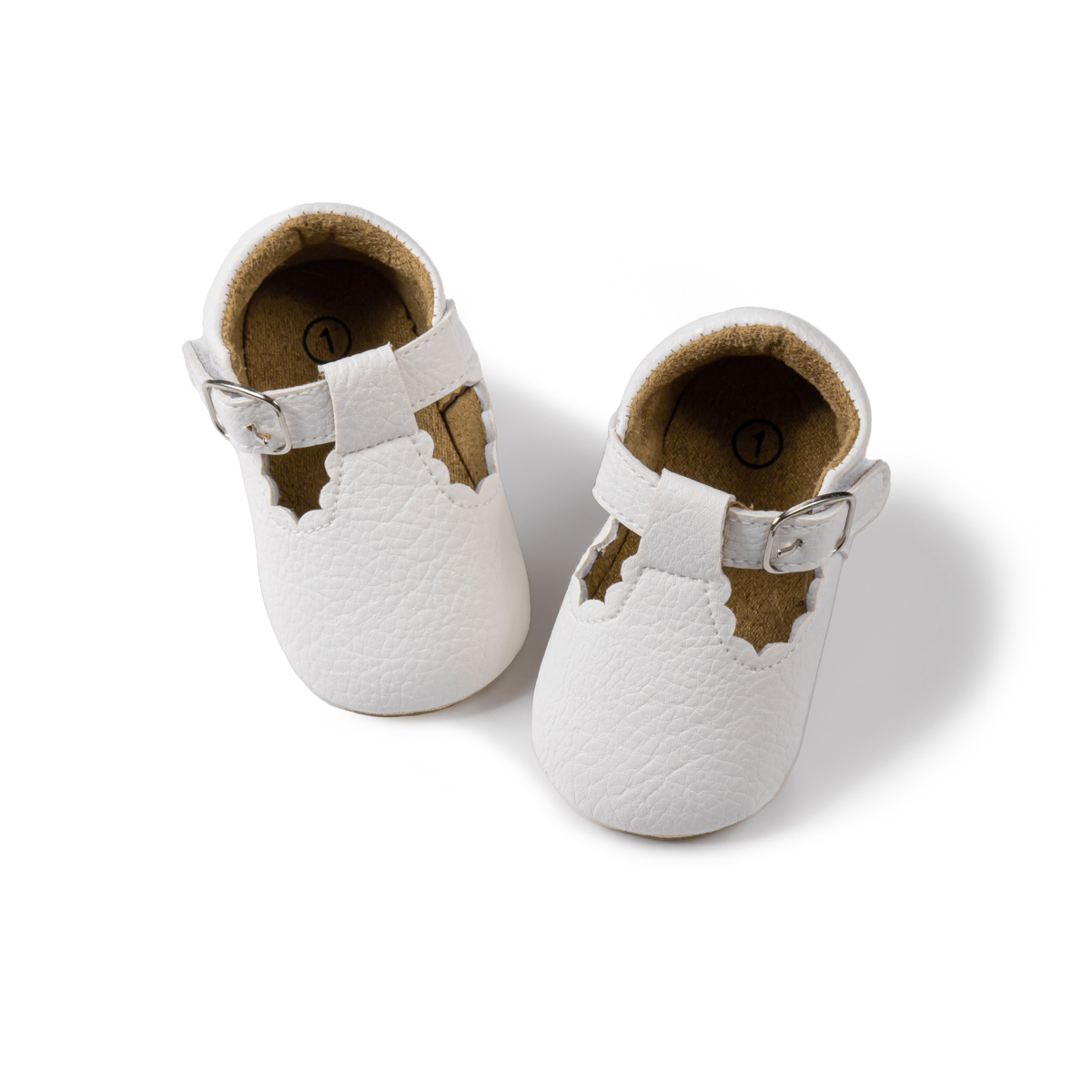 Bonario Baby Girls Dress Shoes Infant Mary Jane Bowknot Flats None-Slip Sole Princess Shoes for Newborn 3-18 Months