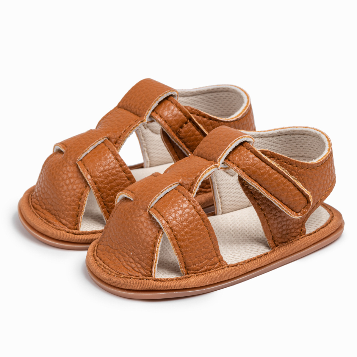 PU Upper Anti-Slip Unisex Summer Baby Sandals Wholesale-JZ Baby