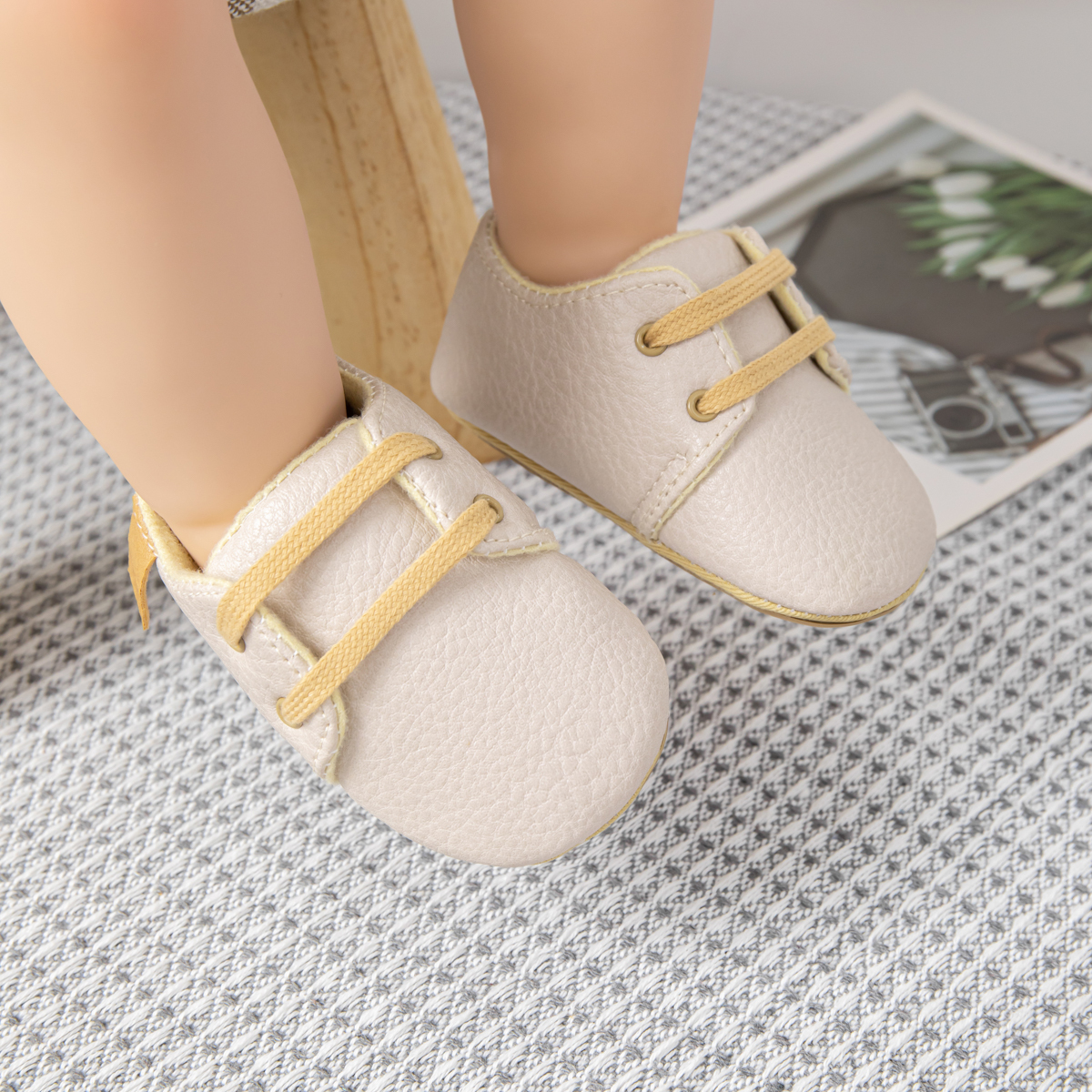 Environment Protect Material PU Leather Infant Shoes Wholesale-JZ Baby