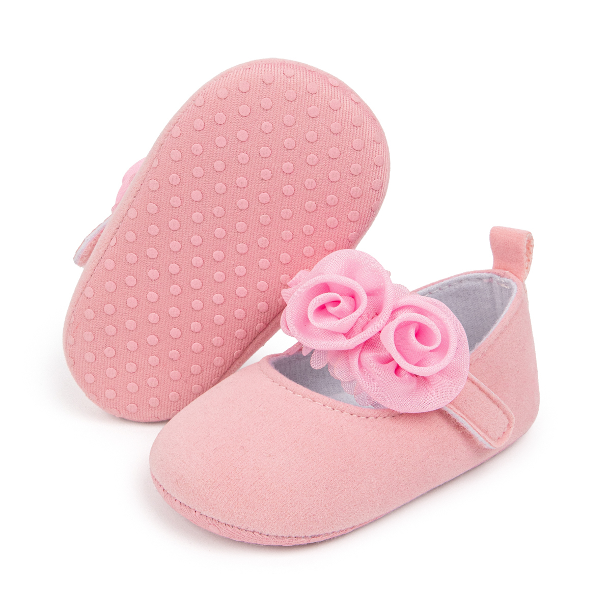 PT5316 Non-Slip Flower Infant Dress Shoes Wholesale