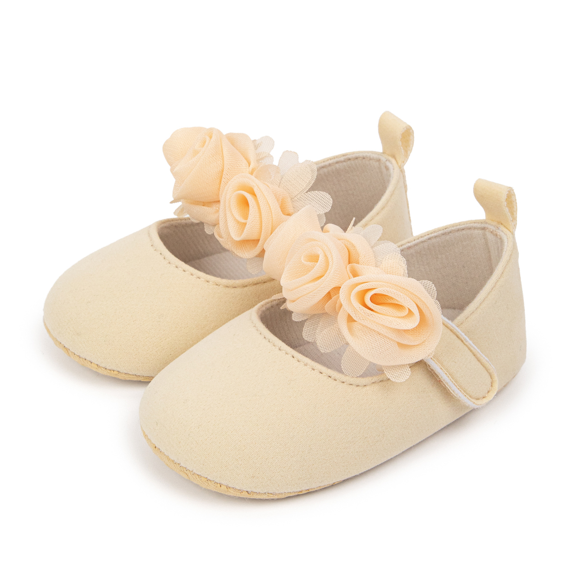 PT5316 Non-Slip Flower Infant Dress Shoes Wholesale