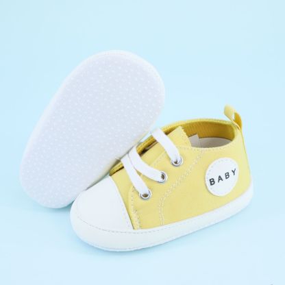 CG4194 Customize Baby Casual Shoes Canvas Cotton Sole Infant Crib Shoes