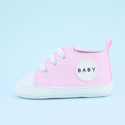 CG4194 Customize Baby Casual Shoes Canvas Cotton Sole Infant Crib Shoes