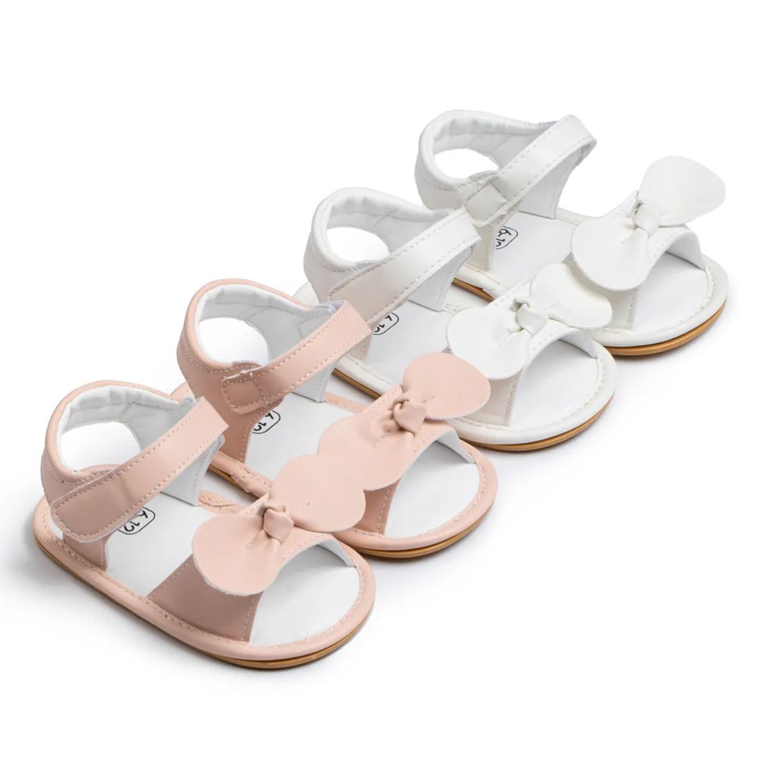 Hook&Loop Anti-Slip Baby Walker Sandal Slippers Wholesale-JZ Baby