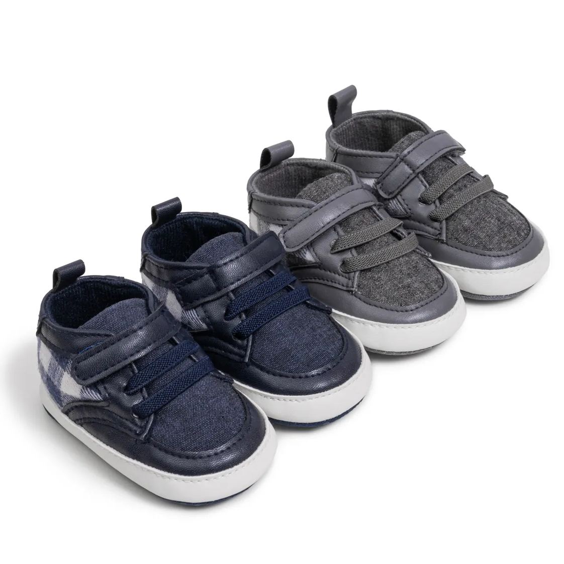 Hook & Loop Cotton Sole Baby Walking Shoes Wholesale-JZ Baby