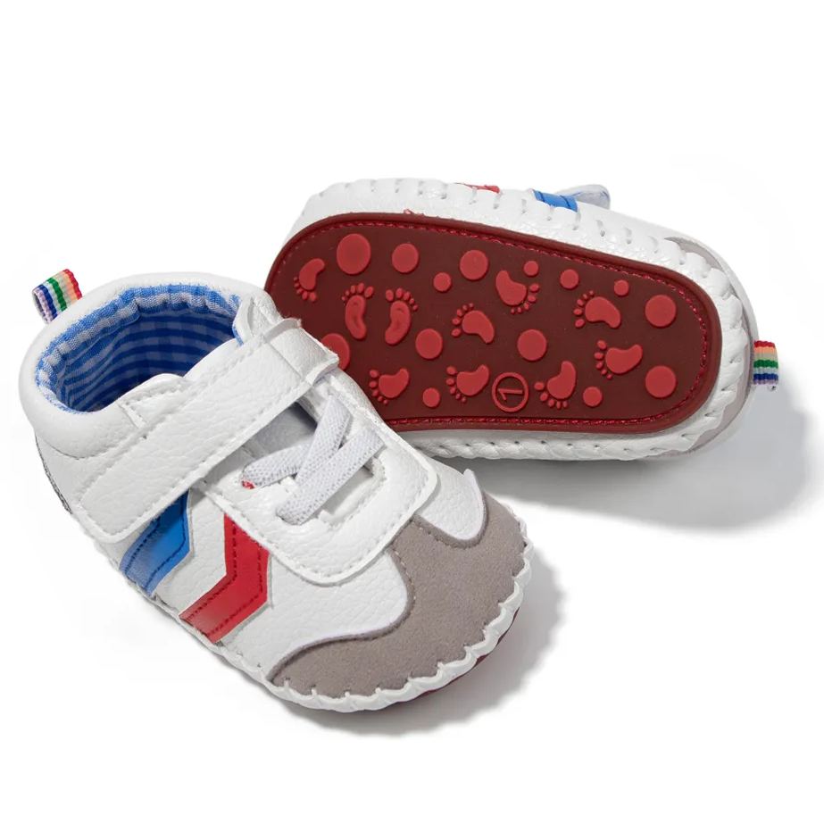 Anti-Slip Bright Hard-Wearing Baby Sneakers Wholesale-JZ Baby