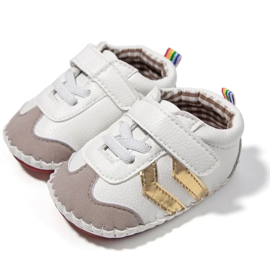 Anti-Slip Bright Hard-Wearing Baby Sneakers Wholesale-JZ Baby