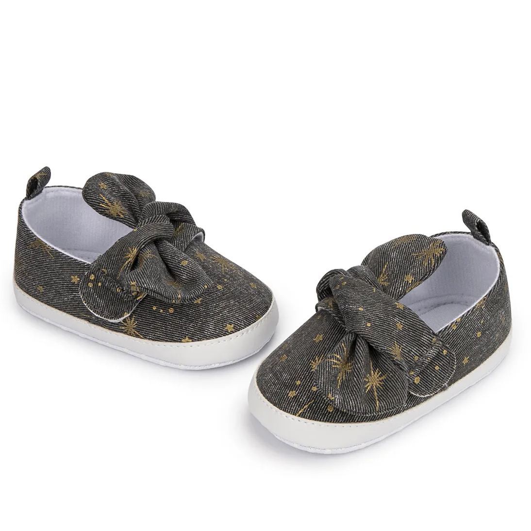 OEM | Cotton Base 0-18M Toddler Baby Walking Shoes-JZ Baby