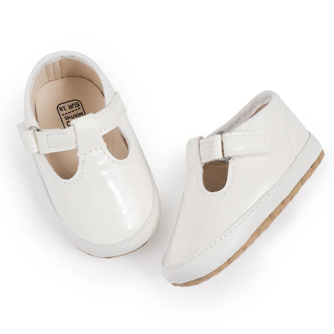 Lightweight Durable PU Toddler Girls Shoes Wholesale-JZ Baby