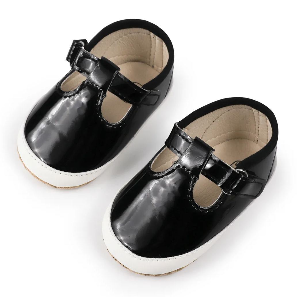 Lightweight Durable PU Toddler Girls Shoes Wholesale-JZ Baby
