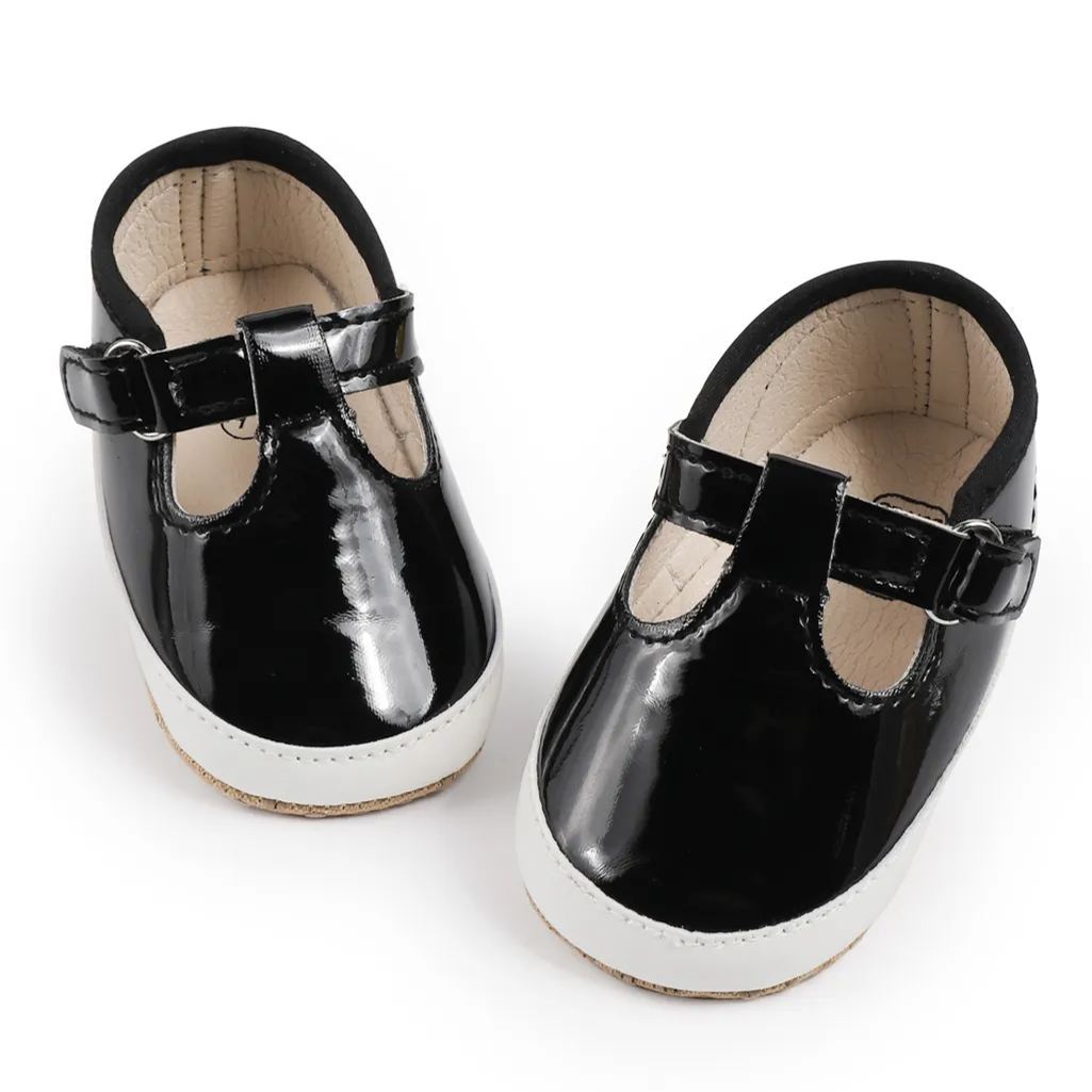 Lightweight Durable PU Toddler Girls Shoes Wholesale-JZ Baby