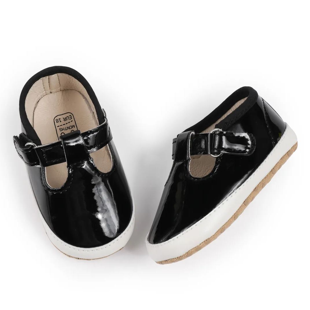 Lightweight Durable PU Toddler Girls Shoes Wholesale-JZ Baby