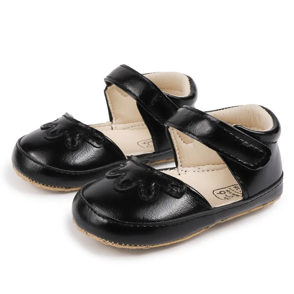 Lightweight Durable PU Toddler Girls Shoes Wholesale-JZ Baby