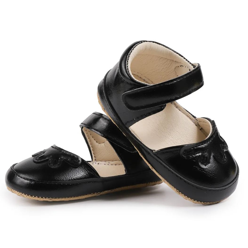 Lightweight Durable PU Toddler Girls Shoes Wholesale-JZ Baby