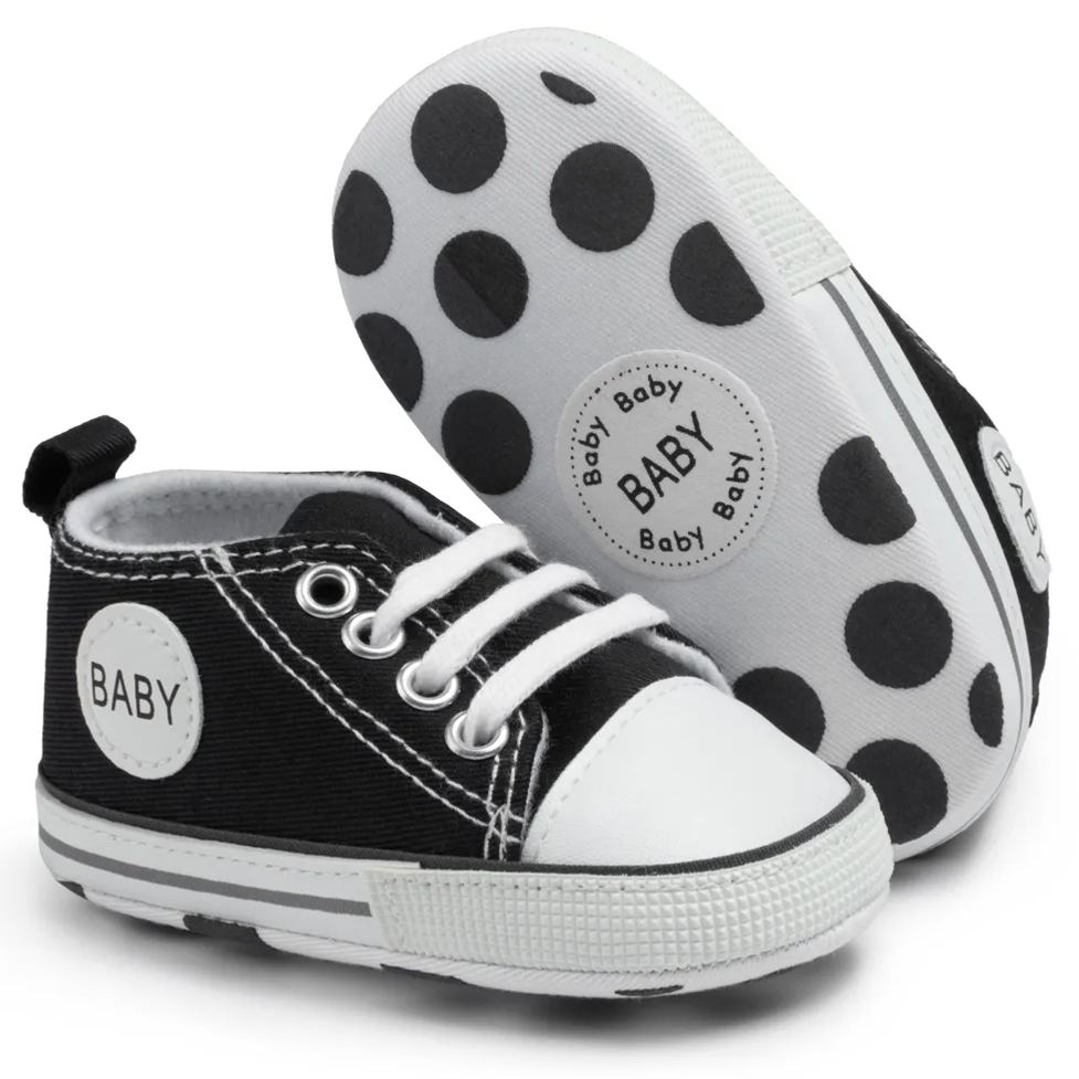 Customized Canvas Toddler Shoes Cotton Sole Wholesale-JZ Baby