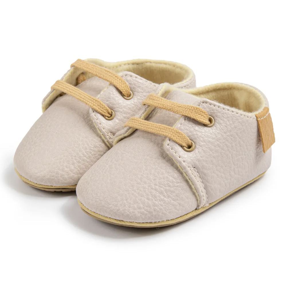 Environment Protect Material PU Leather Infant Shoes Wholesale-JZ Baby
