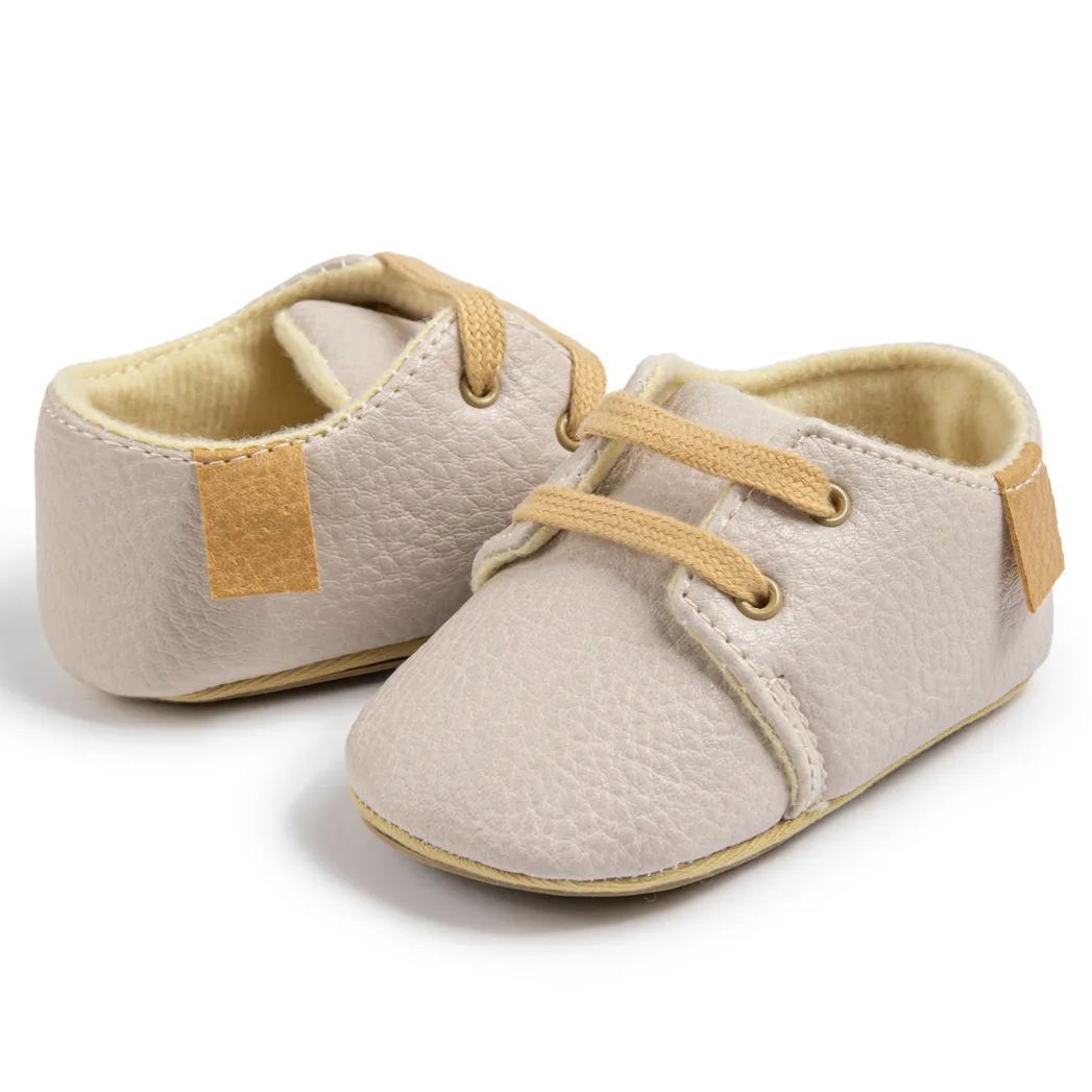 Environment Protect Material PU Leather Infant Shoes Wholesale-JZ Baby