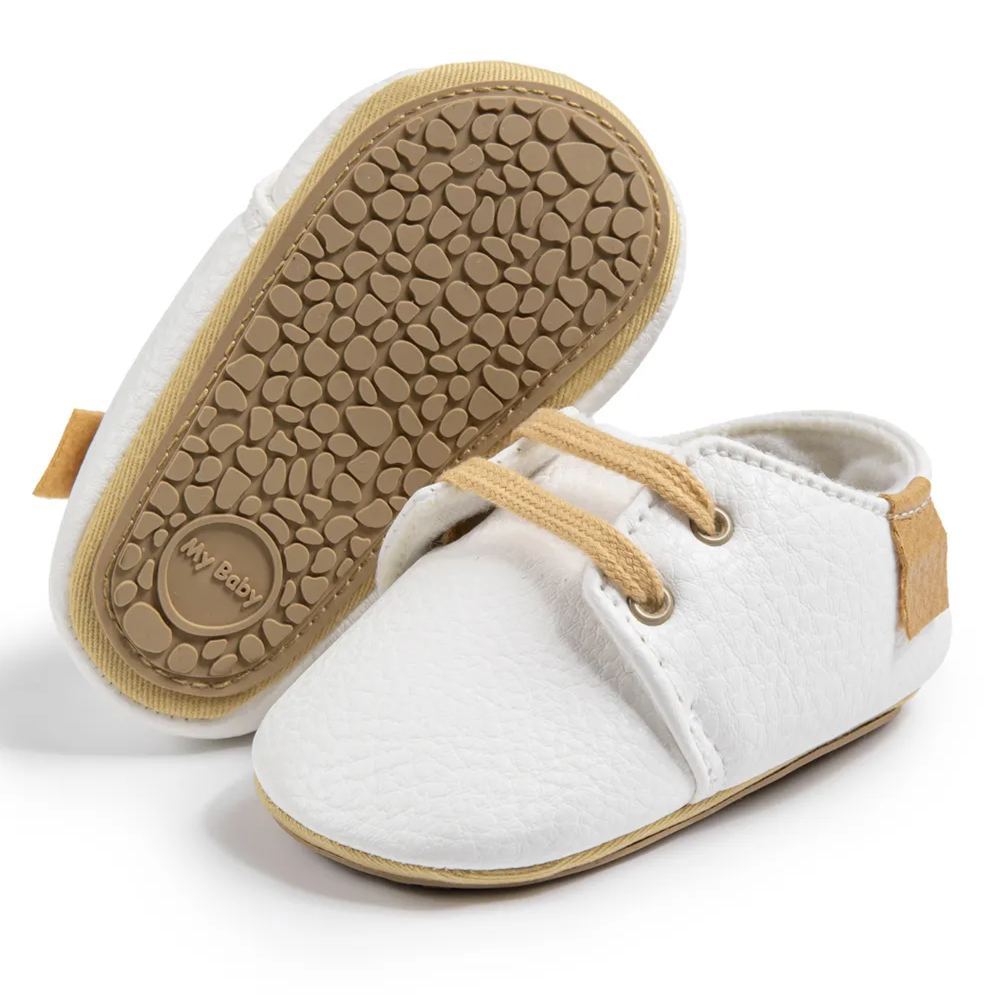 Environment Protect Material PU Leather Infant Shoes Wholesale-JZ Baby
