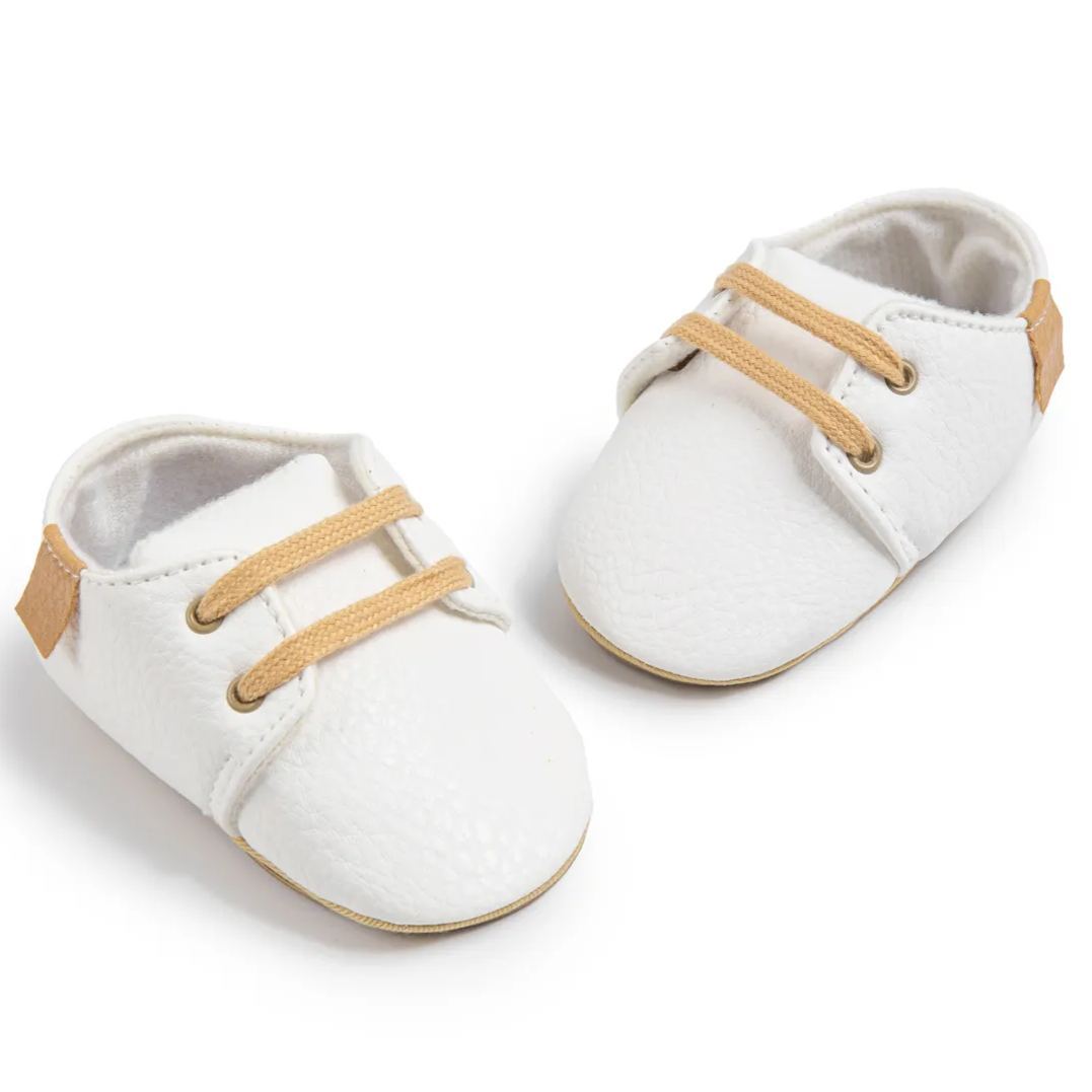 Environment Protect Material PU Leather Infant Shoes Wholesale-JZ Baby