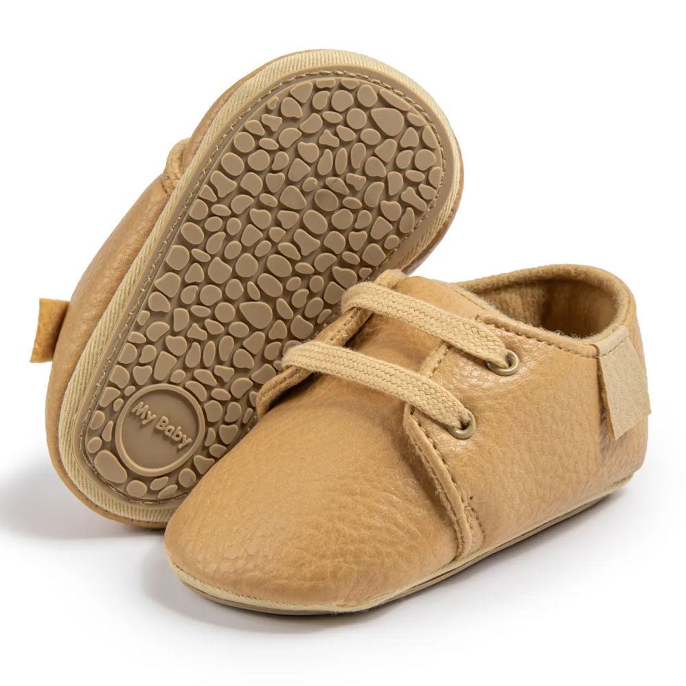 Environment Protect Material PU Leather Infant Shoes Wholesale-JZ Baby