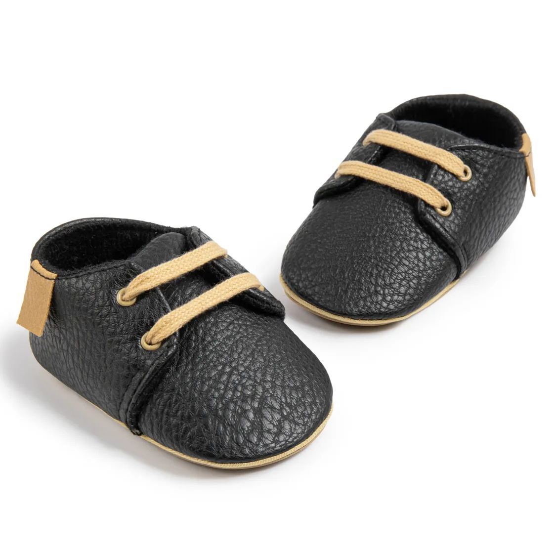 Environment Protect Material PU Leather Infant Shoes Wholesale-JZ Baby