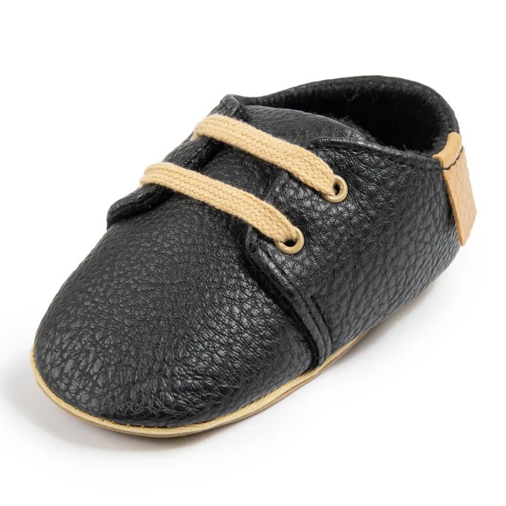 Environment Protect Material PU Leather Infant Shoes Wholesale-JZ Baby