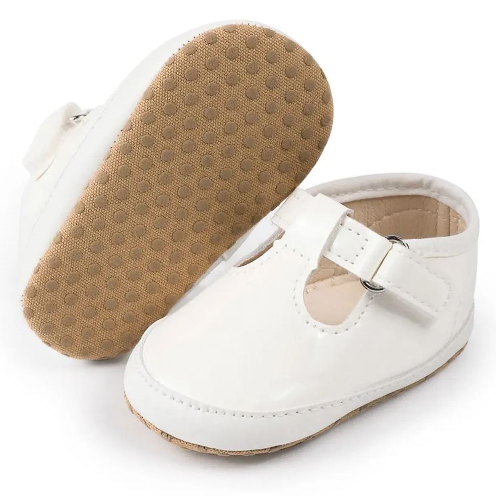 Lightweight Durable PU Toddler Girls Shoes Wholesale-JZ Baby