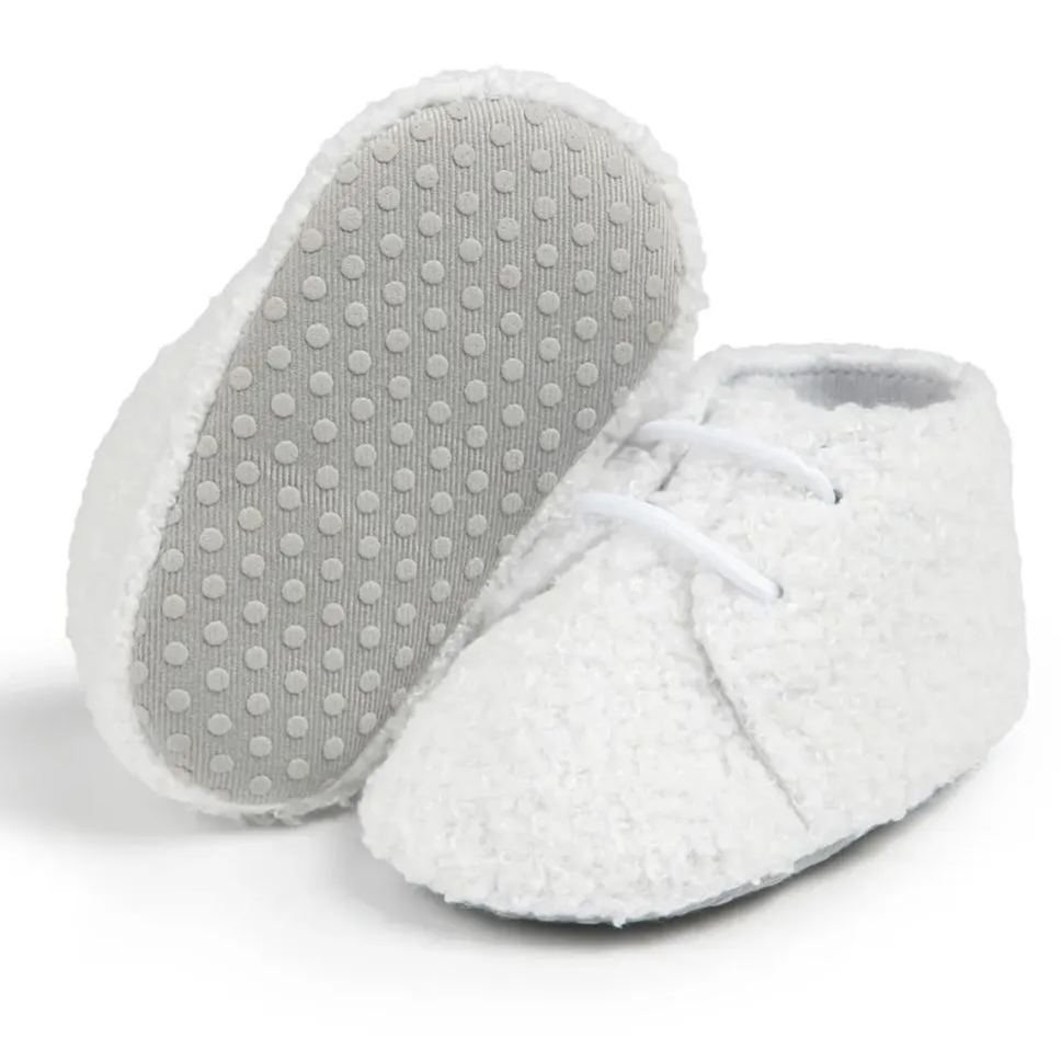 Fleece No-Strap Anti-Slip Baby Walking Shoes Wholesale-JZ Baby