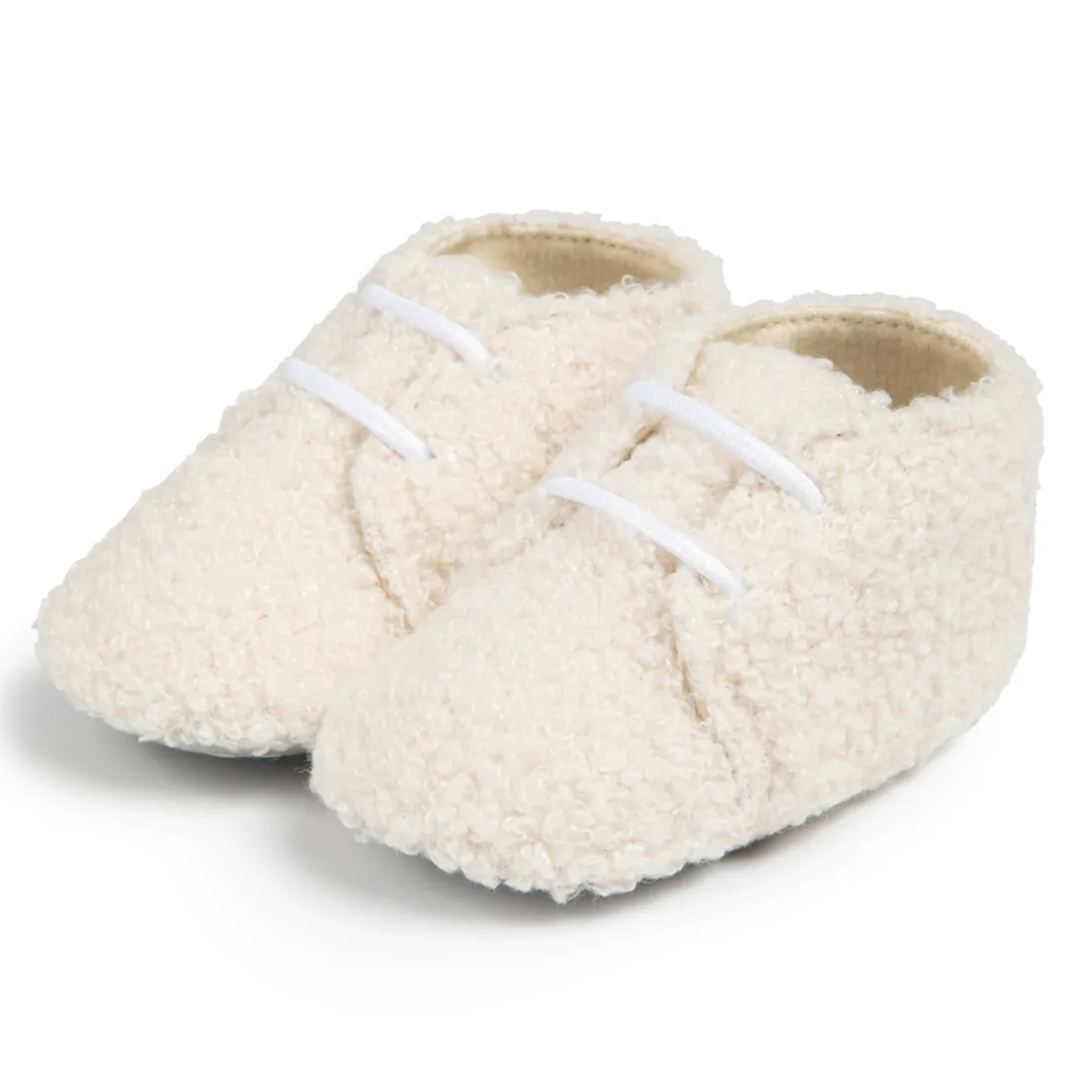 Fleece No-Strap Anti-Slip Baby Walking Shoes Wholesale-JZ Baby