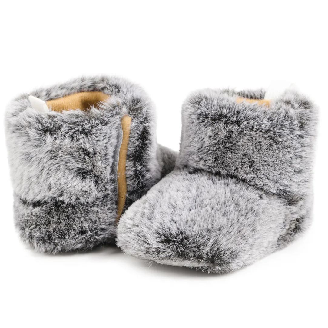 Fluffy Winter Warm Indoor Baby Toddler Boots Wholesale-JZ Baby
